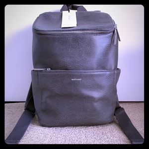 Matt & Nat Brave Vegan Backpack in Carbon